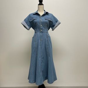 NWOT denim dress
